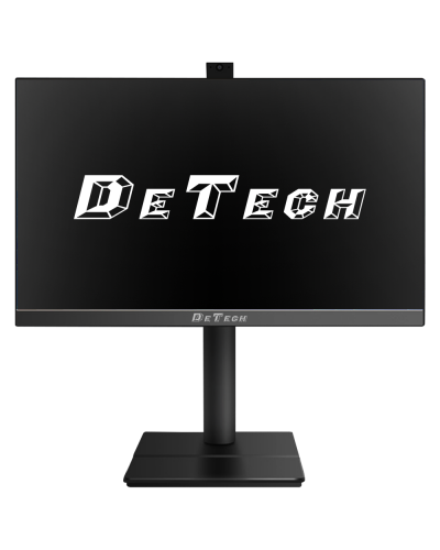 Компютър All in One DeTech, 23.8", i5 12450H, 16GB/512GB, Черен - 79003