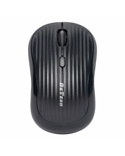 Мишка DeTech D14WBT, Bluetooth, USB, Черен - 784