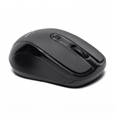 Мишка DeTech D7, Безжична, USB, Черен - 776