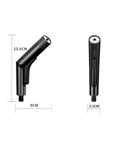 Пистолет за вода Remax YYS-491, Телескопичен маркуч, 15m, Черен - 40310