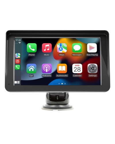 Преносим CarPlay / Android Auto дисплей No brand, X5570R, 7", За автомобил - 13322
