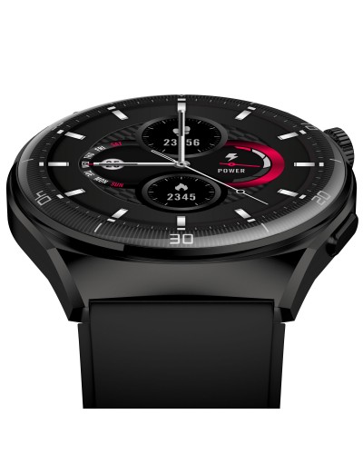 Смарт часовник Aurafit AM05, Amoled, Черен - 73133