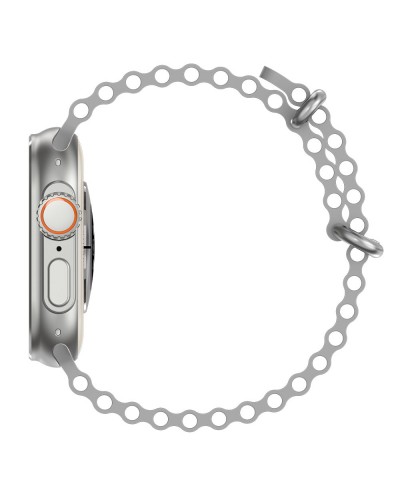 Смарт часовник Aurafit AM08 ultra 2, Amoled, Сребрист - 73134