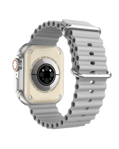 Смарт часовник Aurafit AM08 ultra 2, Amoled, Сребрист - 73134