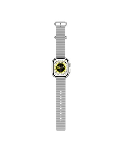 Смарт часовник Aurafit AM08 ultra 2, Amoled, Сребрист - 73134