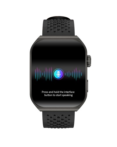 Смарт часовник Aurafit AM10B, Amoled, Черен - 73132
