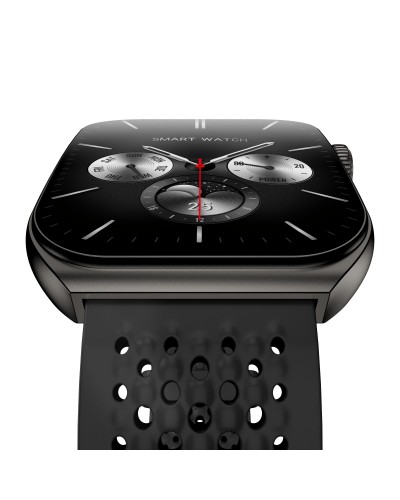 Смарт часовник Aurafit AM10B, Amoled, Черен - 73132