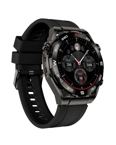 Смарт часовник Aurafit AM13, Amoled, Черен - 73130