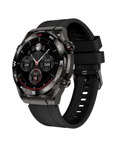 Смарт часовник Aurafit AM13, Amoled, Черен - 73130