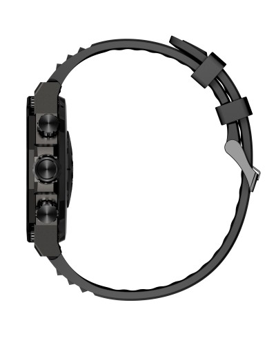 Смарт часовник Aurafit AM18, Amoled, Черен - 73129