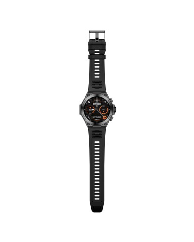 Смарт часовник Aurafit AM18, Amoled, Черен - 73129
