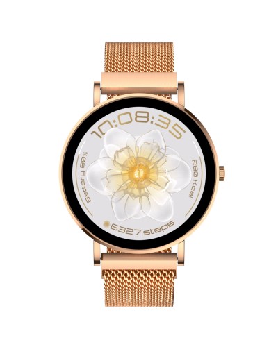 Смарт часовник Aurafit AM28, Amoled, Черен - 73127