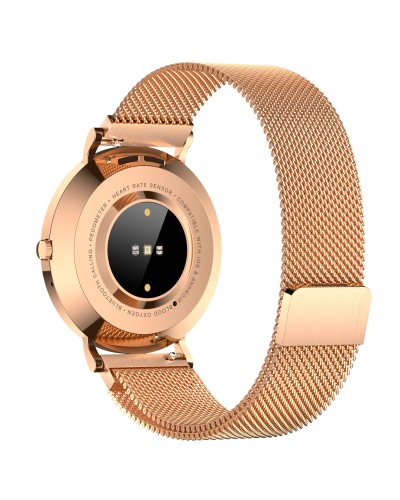 Смарт часовник Aurafit AM28, Amoled, Черен - 73127
