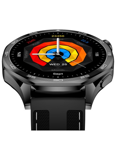 Смарт часовник Aurafit AM29, Amoled, Черен - 73126