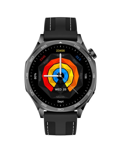 Смарт часовник Aurafit AM29, Amoled, Черен - 73126