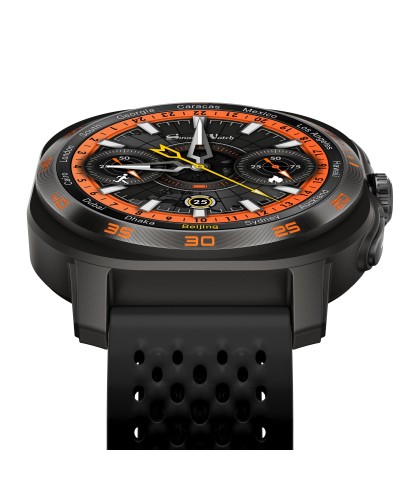 Смарт часовник Aurafit AM32, Amoled, Черен - 73125  