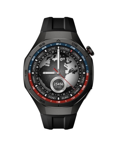 Смарт часовник Aurafit AM34, Amoled, Черен - 73124