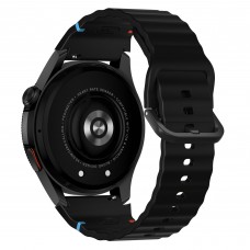 Смарт часовник Aurafit G12, Amoled, Черен - 73121