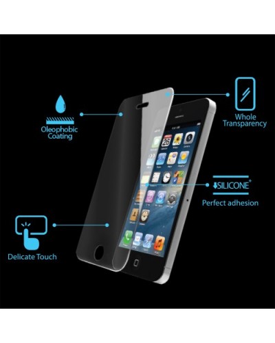 Стъклен протектор No brand, за iPhone 6 Plus, 0.4 mm, Прозрачен - 52052