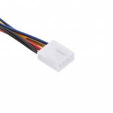 Кабел No brand, Y-Сплитер, За вентилатори, 4PIN към 2x4PIN, 0.3m, Многоцветен - 18320