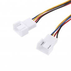 Кабел No brand, Y-Сплитер, За вентилатори, 4PIN към 2x4PIN, 0.3m, Многоцветен - 18320