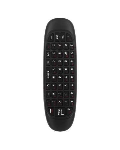 Универсално дистанционно No brand C120, Air mouse, USB 2.4GHz, Микрофон, Черен - 13052