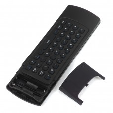 Универсално дистанционно No brand MX3, Air mouse, USB 2.4GHz, Микрофон, IR програмируемо, Черен - 13048