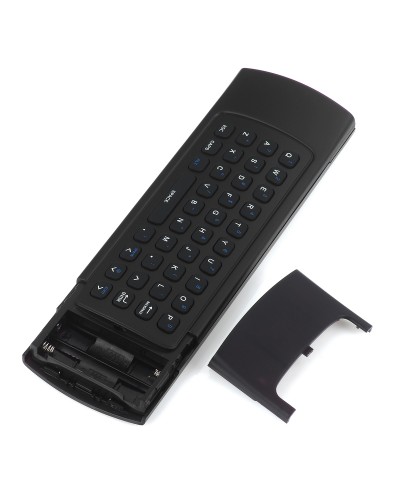 Универсално дистанционно No brand MX3, Air mouse, USB 2.4GHz, Микрофон, IR програмируемо, Черен - 13048