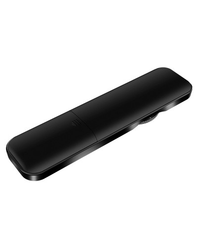 Универсално дистанционно No brand R1, Air mouse, USB 2.4GHz, Микрофон, IR програмируемо, Черен - 13044
