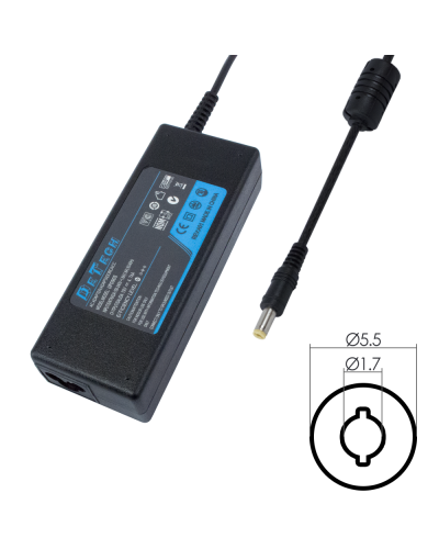 Адаптер DeTech за Dell 30W 19V/1.58A 5.5*1.7 - 291