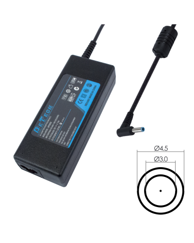 Адаптер DeTech за Dell 90W 19.5V4.62A 4.5*3.0 - 292