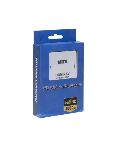 Конвертор No brand AV към HDMI, Бял - 18257