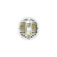 Преходник No brand BX-9625, UK kъм EU шуко, 220V, High Quality, Бял - 17702