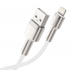 Кабел за данни Baseus Cafule, Lightning, 1.0m, Бял - 40474