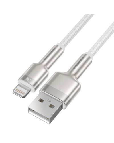 Кабел за данни Baseus Cafule, Lightning, 1.0m, Бял - 40474