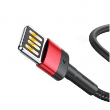 Кабел за данни Baseus Cafule, Lightning, 1.0m, Черен - 40478