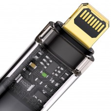 Кабел за данни Baseus Explorer, Lightning, 1.0m, Черен - 40462