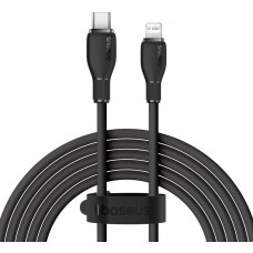 Кабел за данни Baseus Pudding, Type-C - Lightning, 20W, 2.0m, Черен - 40435