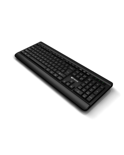 Комплект мишка и клавиатура Mixie MT-4100, Безжични, Черен - 6141