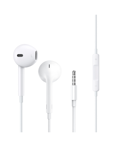 Слушалки за мобилни устройства WiWu Earbuds 101, Mикрофон, Бял - 20735