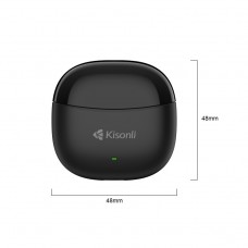 Bluetooth слушалки Kisonli F6, Черен – 20791