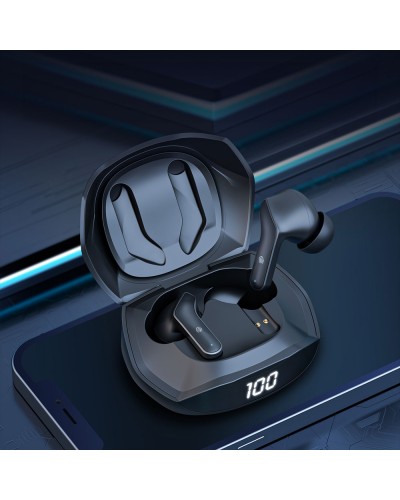 Bluetooth слушалки Onikuma T33, Черен – 20783