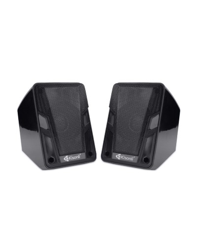 Тонколони Kisonli A-505, 2x3W, USB, Различни цветове - 22159