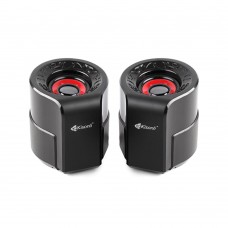 Тонколони Kisonli A-909, 2x3W, USB, Черен - 22160