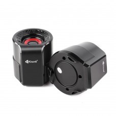 Тонколони Kisonli A-909, 2x3W, USB, Черен - 22160