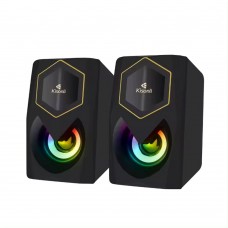 Тонколони Kisonli L-1020, AUX, 2x3W, Черен - 22239
