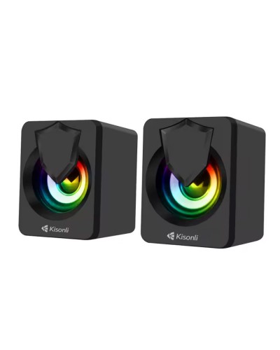 Тонколони Kisonli L-1030, AUX, 2x2.5W, Черен - 22242