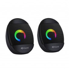 Тонколони Kisonli L-7070, AUX, 2x3W, Черен - 22235