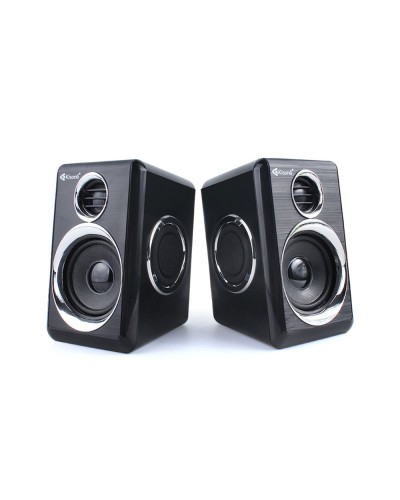 Тонколони Kisonli T-005, 2x3W, USB, Черен - 22157