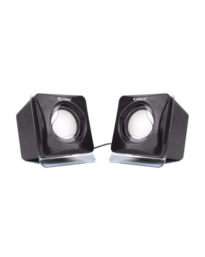Тонколони Kisonli V410, 3W*2, USB, Черни - 22044